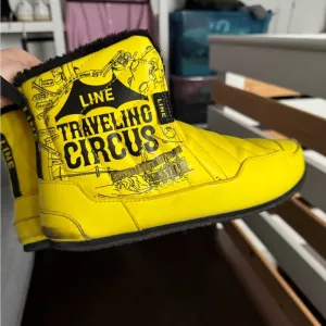 LINE Traveling Circus Yellow Boots