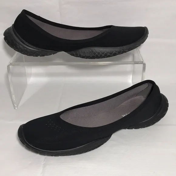 Lissom Flytes Black Slip On Comfort Ballet Flats Black Size 8 US
