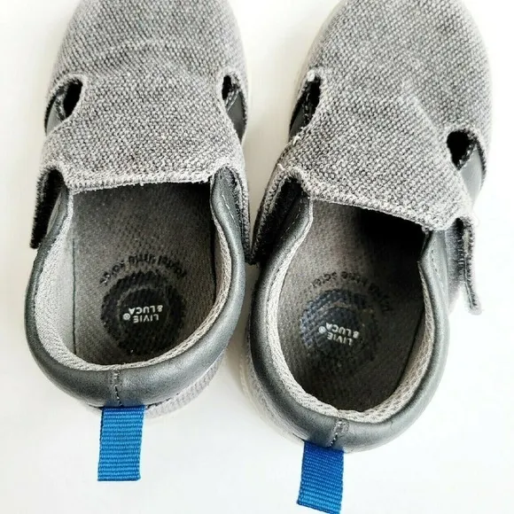 Livie   Luca Hop Grey No-Lace Slip on Sneakers 8