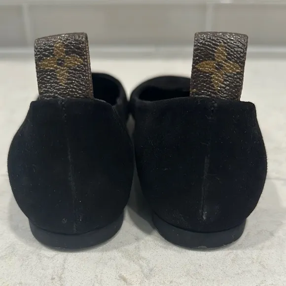 Louis Vuitton Black Women's Flats