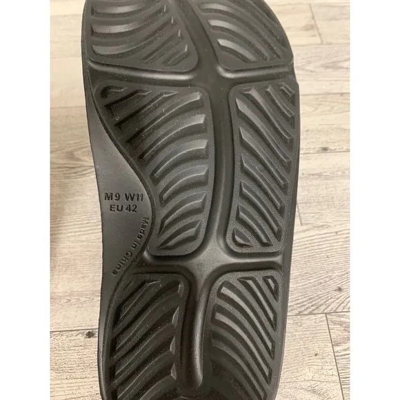 Lucky Feet Sovella Orthotic Slides Black Men’s 9 Womens 11