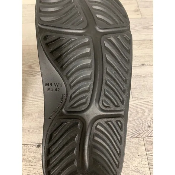 Lucky Feet Sovella Orthotic Slides Black Men’s 9 Womens 11