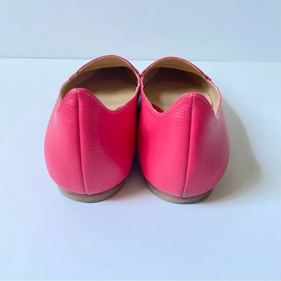 M. Gemi Barbie Pink Flats Pointed-Toe Loafers