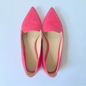 M. Gemi Barbie Pink Flats Pointed-Toe Loafers