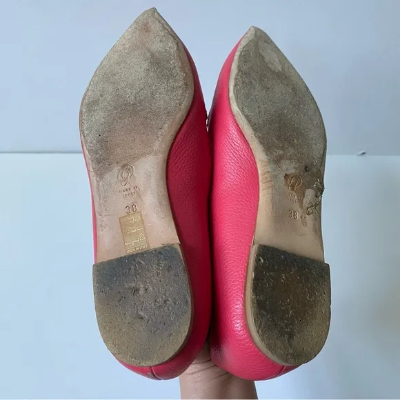 M. Gemi Barbie Pink Flats Pointed-Toe Loafers