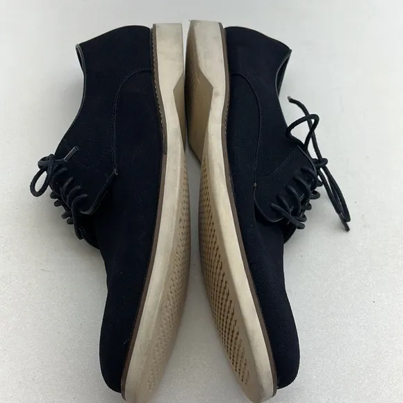 Madden M-David Blue Canvas Casual Lace Up Oxford Loafers Men’s size 10.5