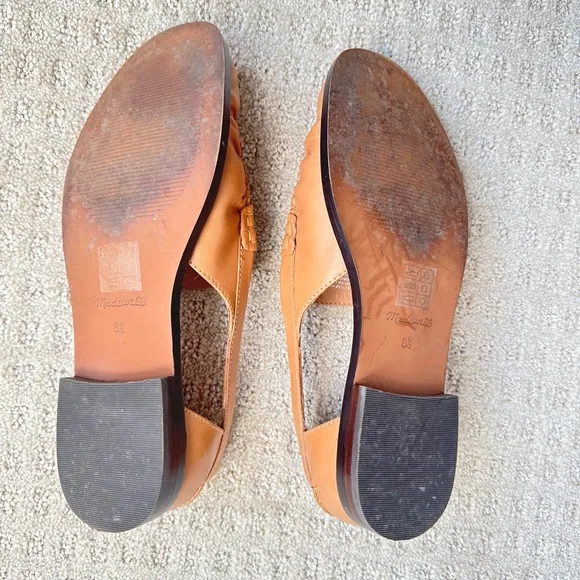 Madewell Cut Out Leather Loafers