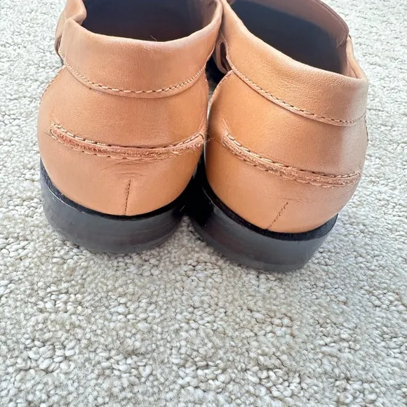 Madewell Cut Out Leather Loafers