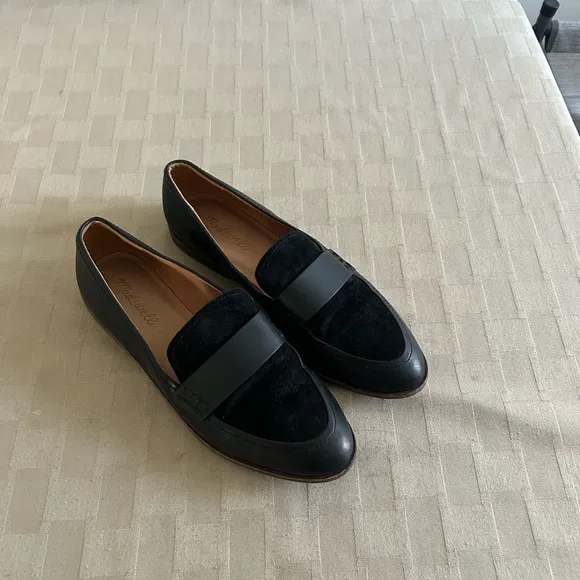 Madewell Leather &amp; Suede Alex Loafers