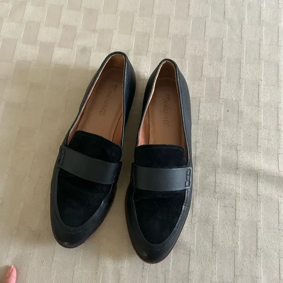 Madewell Leather &amp; Suede Alex Loafers
