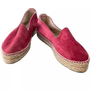 Manebí Suede Double Sole Espadrilles Hamptons Slip On EU 39 US 9 Fits Like 8.5