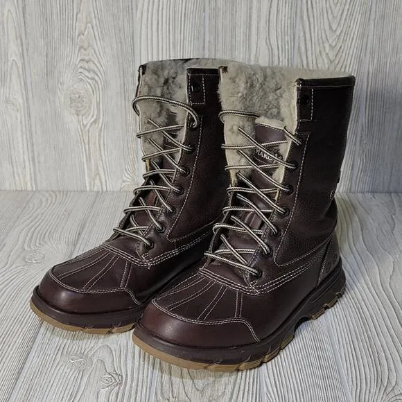 Marc Ecko Grierson Keyston All-Weather Leather Boots Men's 8