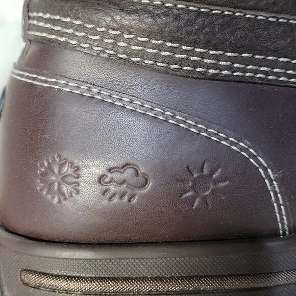 Marc Ecko Grierson Keyston All-Weather Leather Boots Men's 8