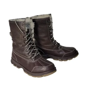 Marc Ecko Grierson Keyston All-Weather Leather Boots Men's 8