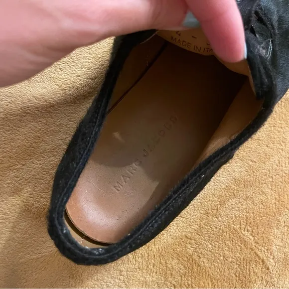 Marc Jacobs Pony Hair Lace up shoes