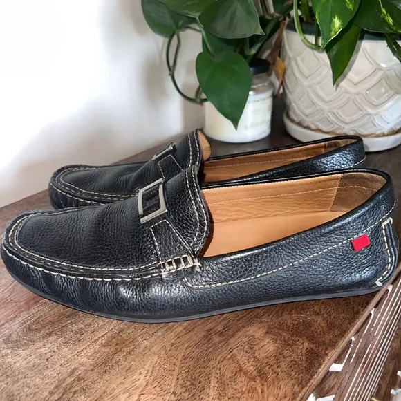 Marc Joseph Henry Hudson Driver Loafers Leather Slip On Driving Moccasins-11.5M