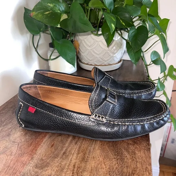 Marc Joseph Henry Hudson Driver Loafers Leather Slip On Driving Moccasins-11.5M