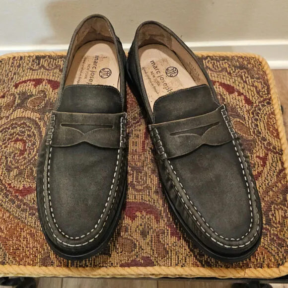 Marc Joseph Men's Leather Loafers Size 9.5
