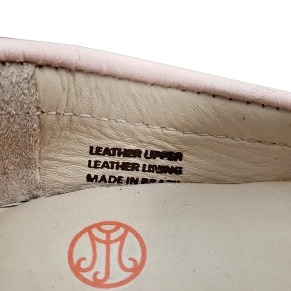 Marc Joseph | NIB Holland Blush Nobuck Silver Star Leather Chic Loafers Girl 11