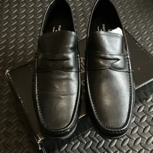 Marc Joseph NY Men's Size 13 Lexington Slip On Loafers Black Napa Leather