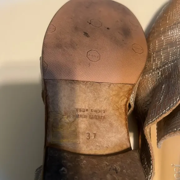 Marco Ricci leather loafers Eu 37. Made in Italy
