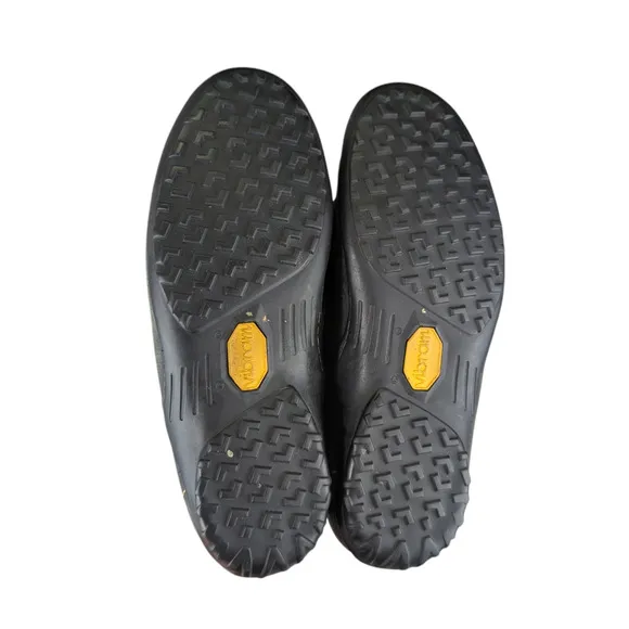 Martin Dingman Gray Leather Loafers Penny Loafers Vibram Soles Men's 9 532218