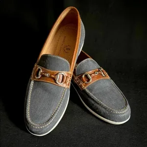 Martin Dingman Leather &amp; Denim Loafers
