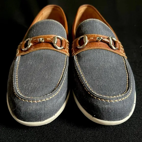 Martin Dingman Leather &amp; Denim Loafers