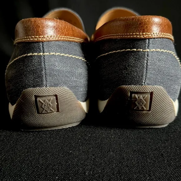 Martin Dingman Leather &amp; Denim Loafers
