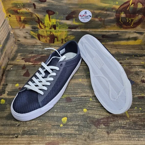 Men Polo Ralph Lauren Nelson Blue Trim Mesh sneakers size 11.5 new