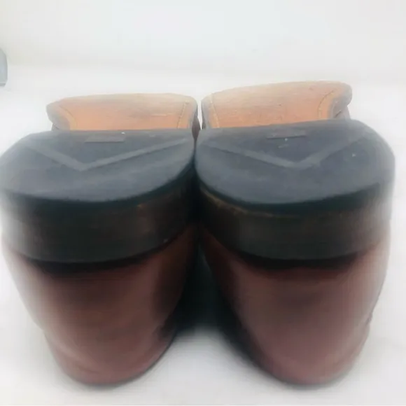 Men's Allan Edmonds Nottingham Brown Leather Loafers