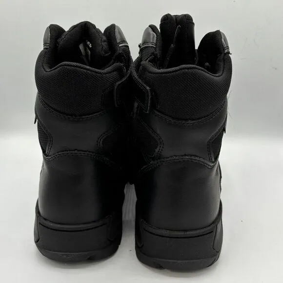 MEN'S BATES E03186 SPORT TACTICAL 2 WATERPROOF DRYGuard LEATHER BLACK BOOTS Sz11
