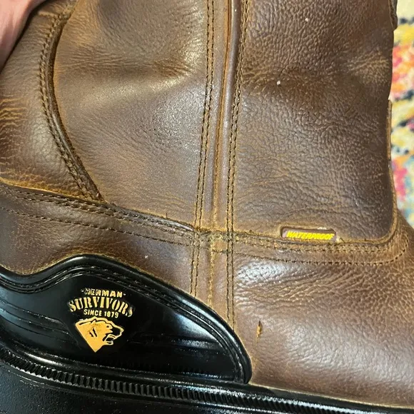 Men's Brown Leather Boots
