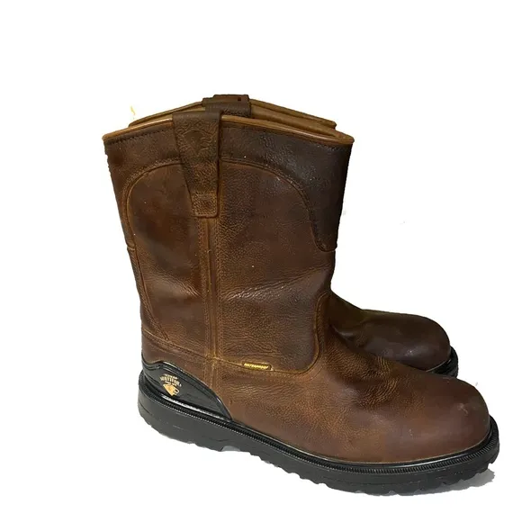 Men's Brown Leather Boots