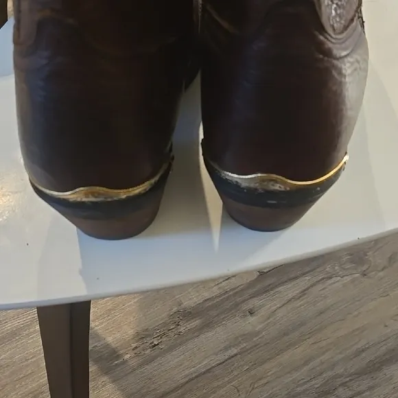Men's Brown Leather Boots