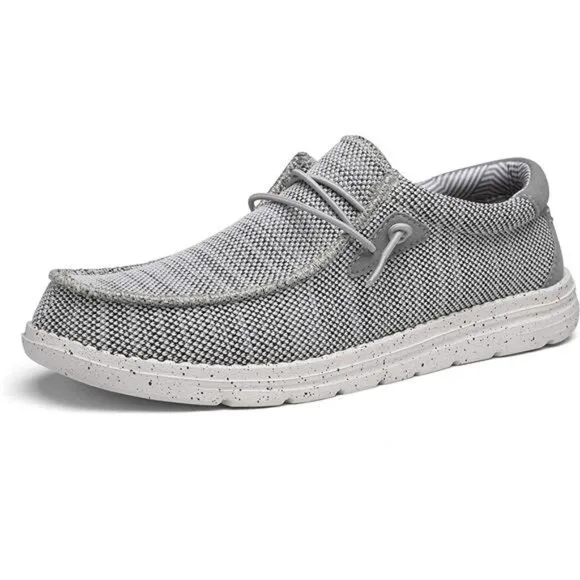 Men's Casual Slip-on Loafers Stretch Shoes 1.0, Gray