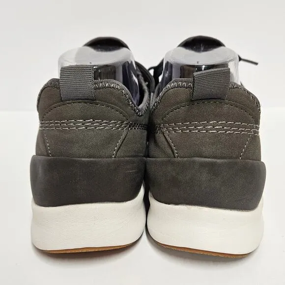Men's Charcoal‎ Gray Steve Madden P-Stevy Slip On Sneakers Size 7M