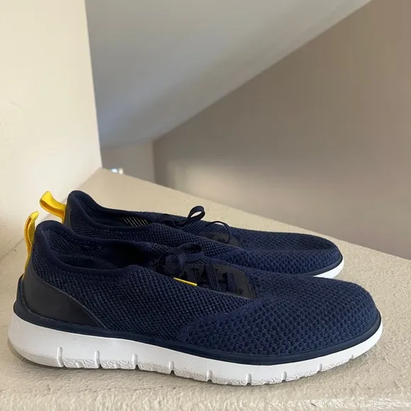 Men's‎ Cole Haan Generation Zerogrand Blue Sneakers Slip On size 11