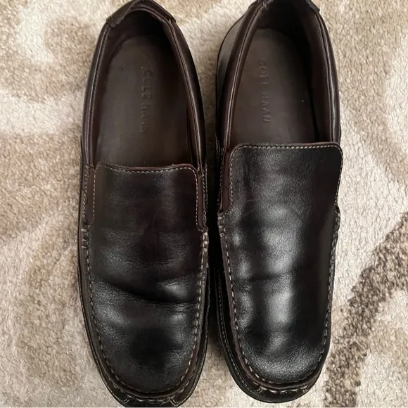 Men's Dark Brown Cole Haan Loafers 9.5‎