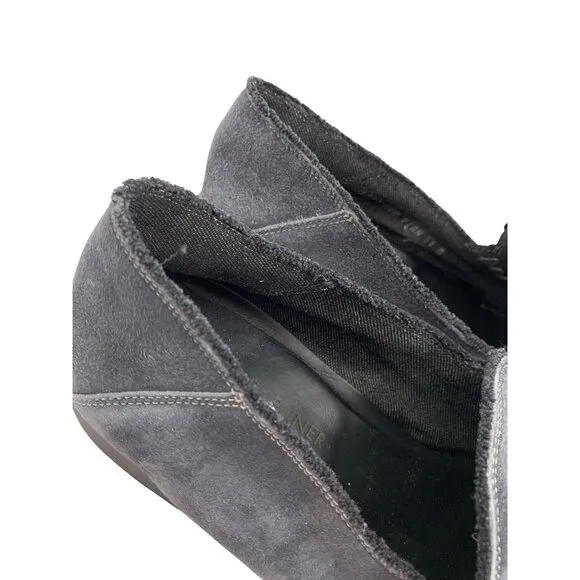 Mens Donald J Pliner Vian Blackwash Italy Mens Suede Loafers Sz 11M Slip On