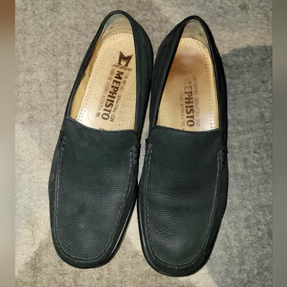 Mens Mephisto Air-Reflex Genuine Leather Loafers Size US 11 EUR 10.5