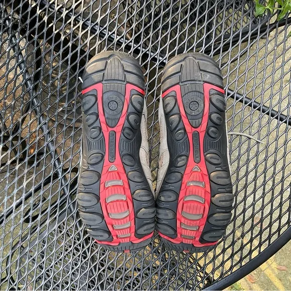 Men’s Merrill Grey Mesh &amp; Suede Waterproof Quality Sneakers!