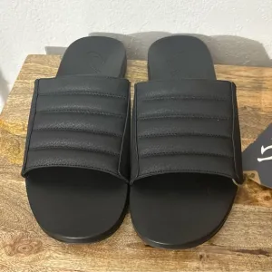 Men’s Olukai Maha 'Olu Black/Black Slide Sandals Sz 12 NEW