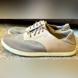 Men's OluKai Nohea Moku Tan Slip On Mesh Sneakers Sz 9