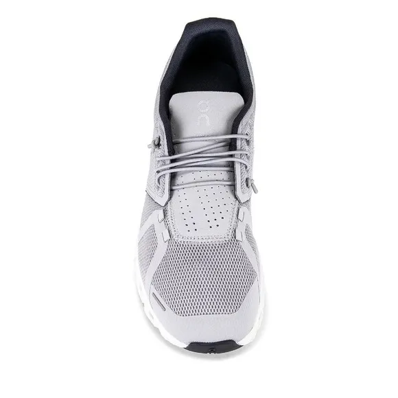 Men's ON Cloud 5 mesh sneakers grey white size 11