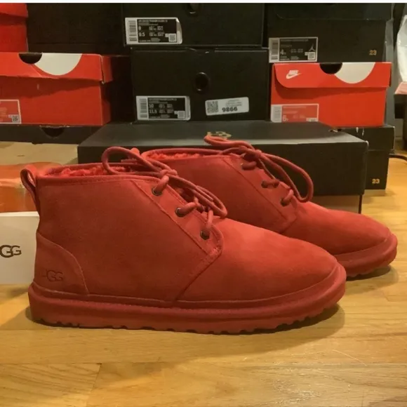Mens Red UGG Boots Size 11