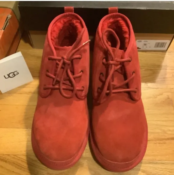 Mens Red UGG Boots Size 11