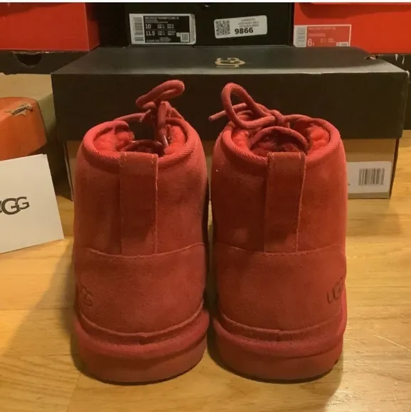Mens Red UGG Boots Size 11