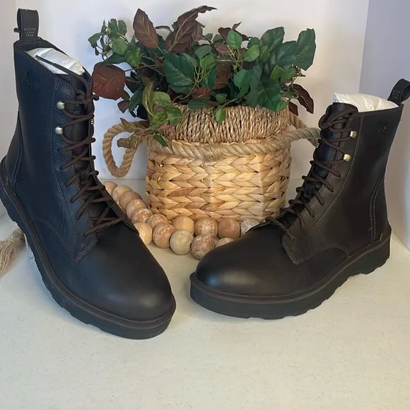 MEN’S Sorel Hi-Line Lace Boots - Waterproof, Leather Sz 13
