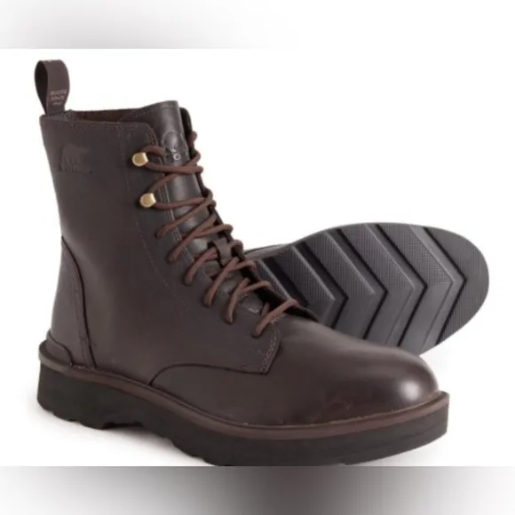 MEN’S Sorel Hi-Line Lace Boots - Waterproof, Leather Sz 13